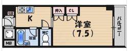 芦屋精道町アネックスの間取り画像