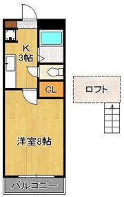 19-Cubeの間取り画像