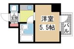 万葉ハイツ元町の間取り画像
