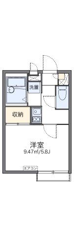 レオパレスメゾン ド ツルマの間取り画像