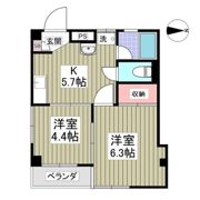 グランドコーポの間取り画像