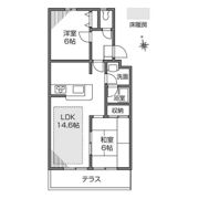 コンフォート三鷹台の間取り画像