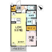 ボン ヴィラージュの間取り画像