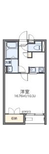 レオネクストアナスタシアの間取り画像
