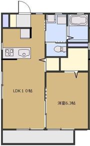 ボナールⅡの間取り画像