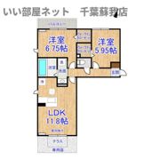 ルシェリア一番館・二番館の間取り画像