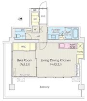 シャトレ信濃町の間取り画像