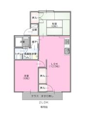 瀬戸ハイツA棟の間取り画像