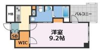 ルーセントオーデン難波の間取り画像