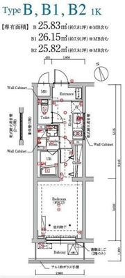 MAXIV蓮根の間取り画像