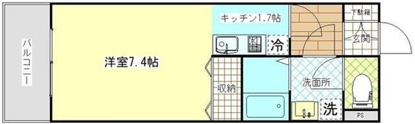 レジデンス・ミヨの間取り画像