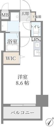 ホープ上新庄の間取り画像