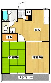 パイントリーIの間取り画像