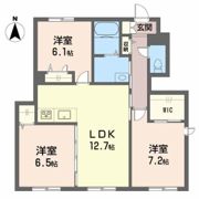 アルフラット椿 B棟の間取り画像