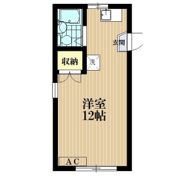 ハウスM・Kの間取り画像