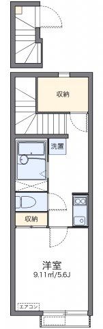 レオネクストルミエール北沢の間取り画像