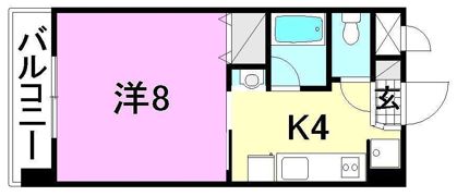 アイエム立花ビルの間取り画像