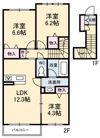プロヌーブ沖洲 Ⅲ番館の間取り画像