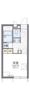 レオパレスクレールAKANEの間取り画像
