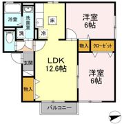 セジュールブランシェの間取り画像