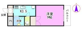 YSハイツ21原尾島の間取り画像