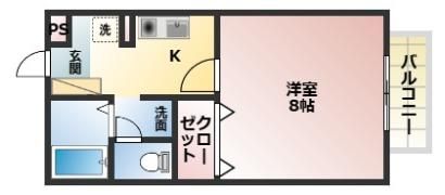 fleur ogiの間取り画像