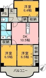 ステーションヒルズの間取り画像