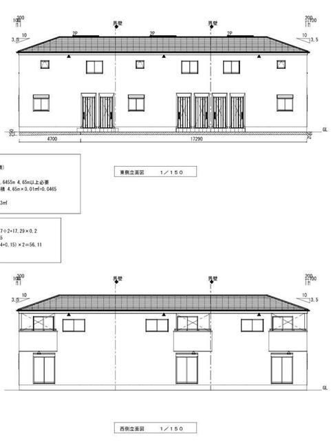 西島新築アパートの外観画像