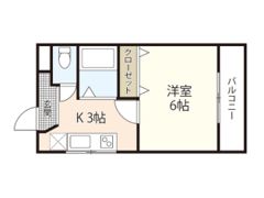 アイレスト白島九軒町の間取り画像