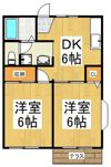 アップルパイⅢの間取り画像