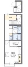 レオパレスクレール光優Ⅰの間取り画像