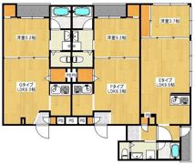 なごみマンションの間取り画像