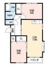 マンションエイト鴨江の間取り画像
