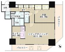 トレステージ目黒の間取り画像