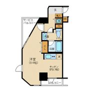 シンシア六本木の間取り画像