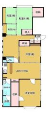 長岡市中島5丁目3階建の間取り画像