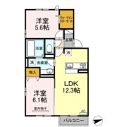 エスペーロの間取り画像