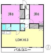 グリーンハイツ東長戸の間取り画像