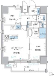プラネソシエ西新井の間取り画像