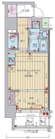 ファーストフィオーレ新大阪グランデの間取り画像
