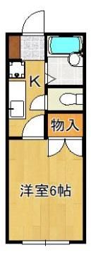 デュエル本城Aの間取り画像