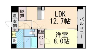サニープレイス西芦屋 2号館の間取り画像