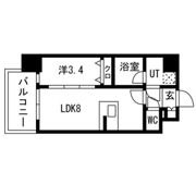 エスリードレジデンス大阪福島シティスクエアの間取り画像