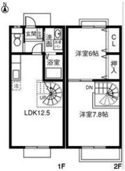 EXCE 福塚の間取り画像