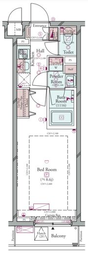 コンシェリア池上 THE RESIDENCEの間取り画像