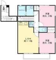 ジュヴィエ弐番館の間取り画像