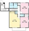 ジュヴィエ弐番館の間取り画像