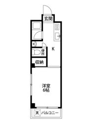 スラック滝山の間取り画像