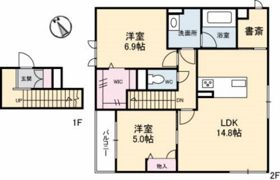 アウラ庚午北の間取り画像