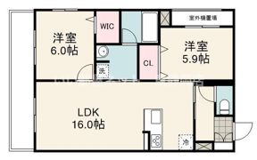 アヴェニール豊田の間取り画像